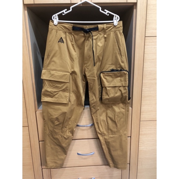 Nike Lab ACG Woven Cargo Pants 卡其色 L號 機能工作褲 9.5成新