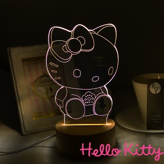RA Design 3D LED 小夜燈 美國設計師 HELLO KITTY 日本【原價1280元】凱蒂貓 迪士尼