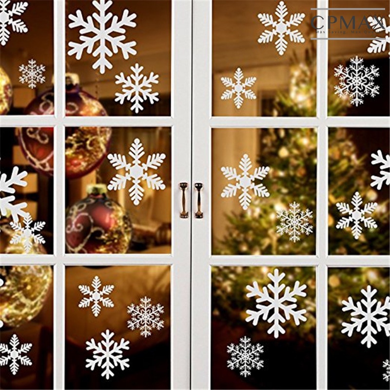 【CPMAX】聖誕裝飾 聖誕節壁貼 不留痕壁貼 聖誕玻璃貼 聖誕櫥窗貼 店面玻璃貼 居家裝飾 兒童房裝飾【1627H】