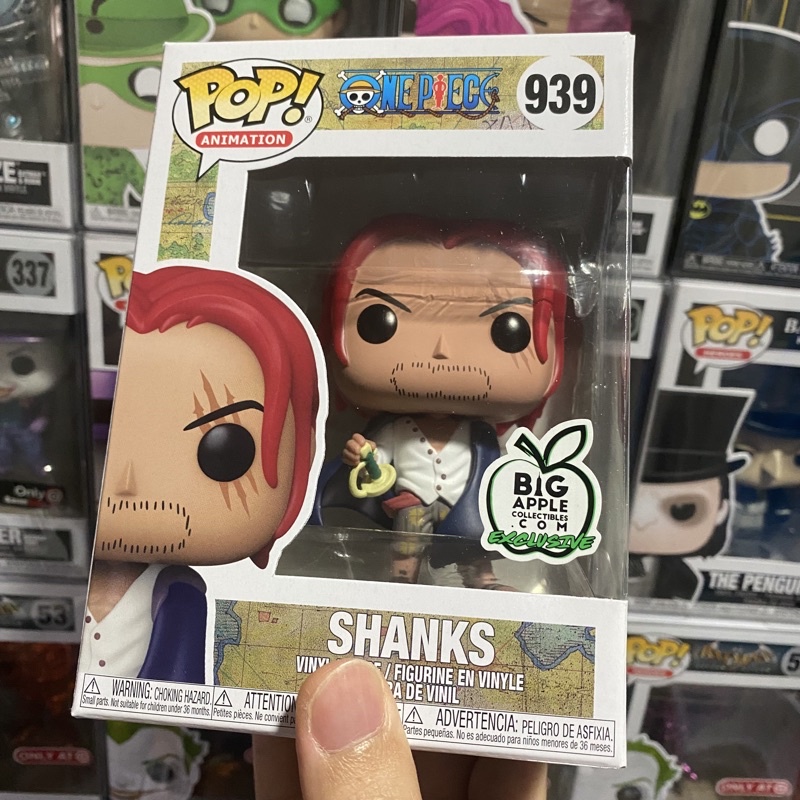 李大 正版現貨funko Pop 海賊王紅髮傑克傑克航海王shanks 939 蝦皮購物