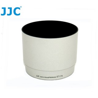 我愛買#白色JJC佳能Canon遮光罩ET-74遮光罩可反扣適EF 70-200mm f4.0L IS USM小小白