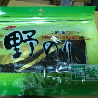 極餐野海苔 32克 原味 袋裝 台灣製