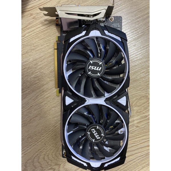 GeForce GTX 1060 ARMOR 3G OCV1 顯卡(二手）