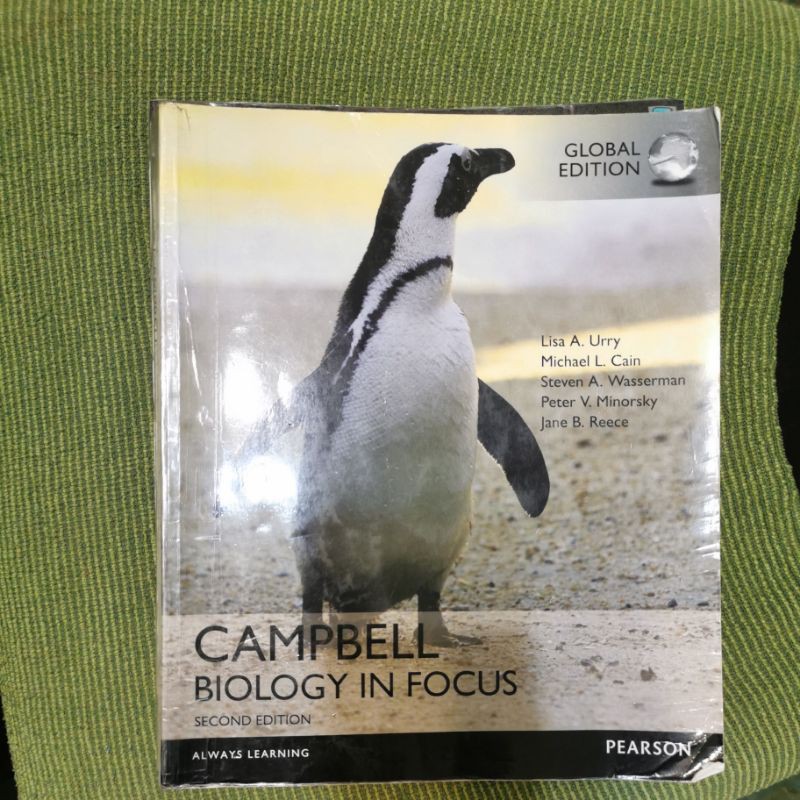 大一用書 Campbell 普通生物學 原文書 Pearson 《二手書》