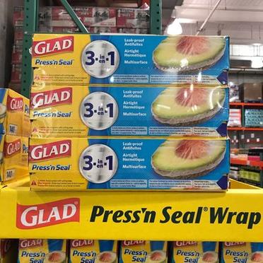 好市多 Glad Press’n Seal 強力保鮮膜 3入(拆售) #350086