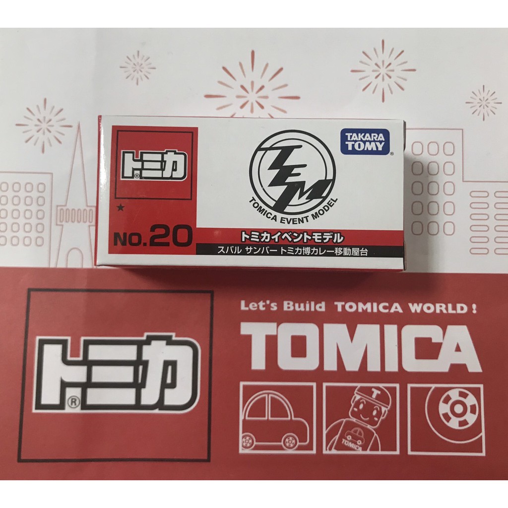 TOMICA EVENT MODEL 會場車 NO.20 卜三力博 移動屋台 SUBARU 日版 (全新未開)＊現貨＊