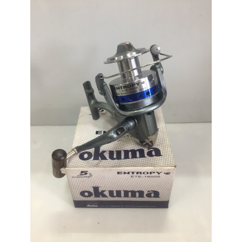 釣魚專用 遠投型捲線器 Okuma Entropy*E ETE-16000