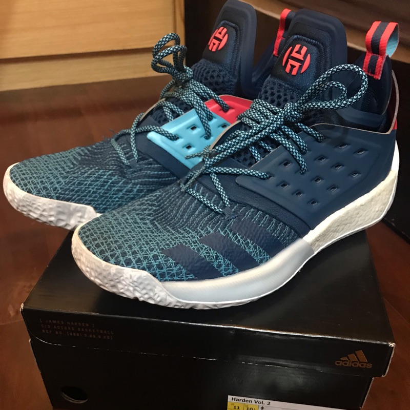 Adidas Harden Vol.2 大鬍子 哈登 MVP 御用鞋款 四折出售 AH2216 US11 boost