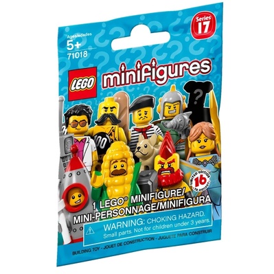 Lego 71018 樂高 17代人偶包 一套16隻 (二手/附底版/配件/原廠外包裝/彩紙)