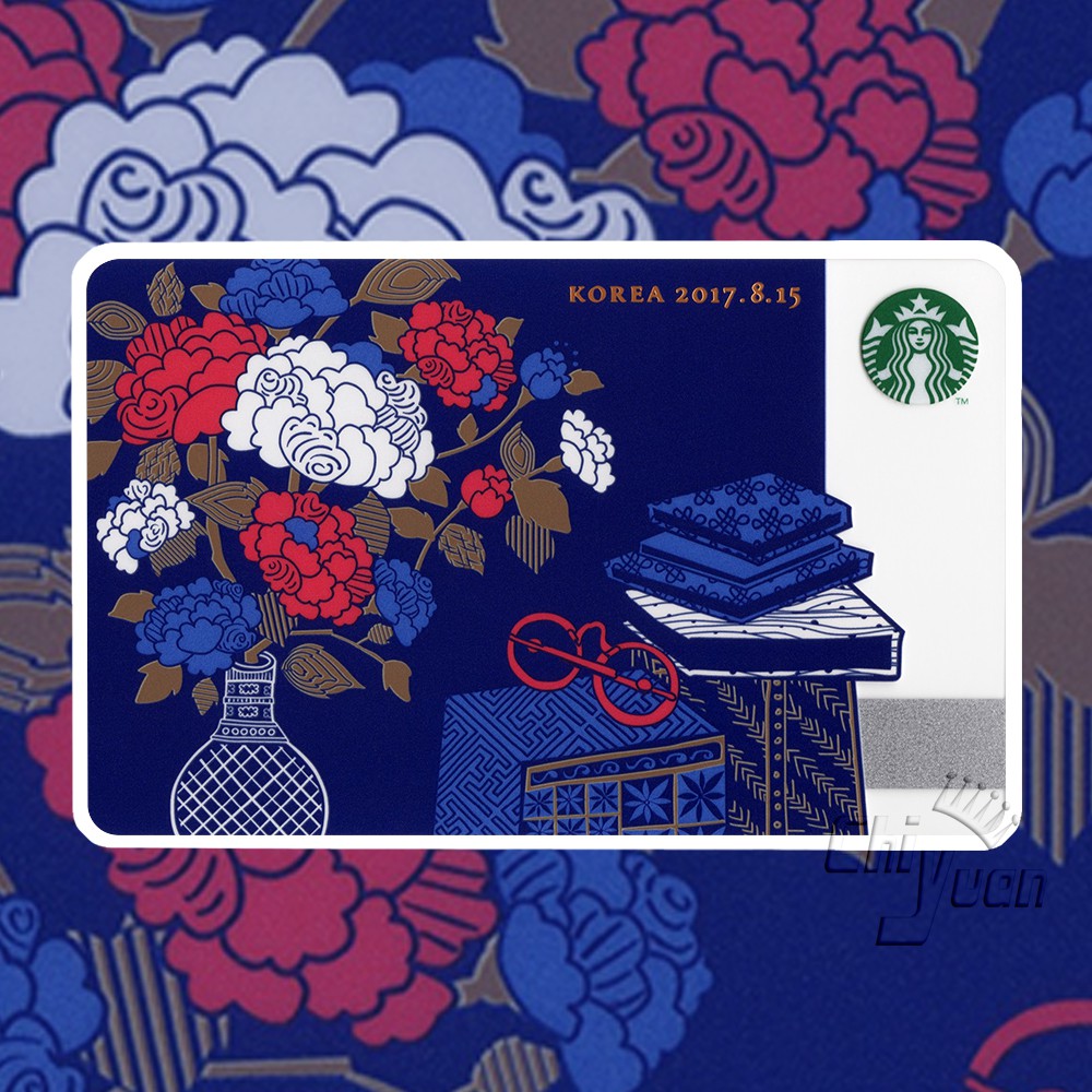 Starbucks 韓國星巴克 2017 光復節 獨立72周年 72th 815 隨行卡