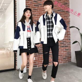 【COUPLE】春裝情侶裝❗❗❗火工裝學生班服外套棒球服男女