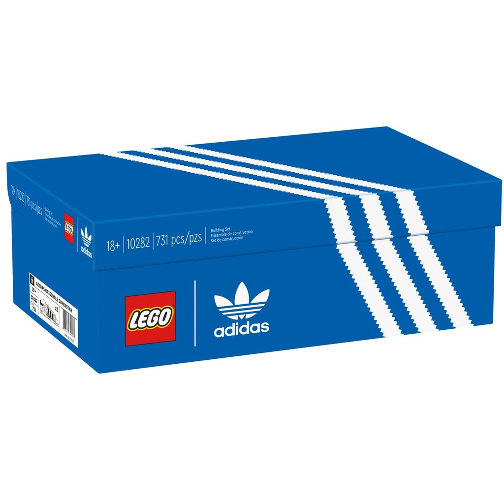 👟現貨👟 樂高 10282 LEGO X Adidas Originals Superstar 愛迪達 聯名 貝殼頭