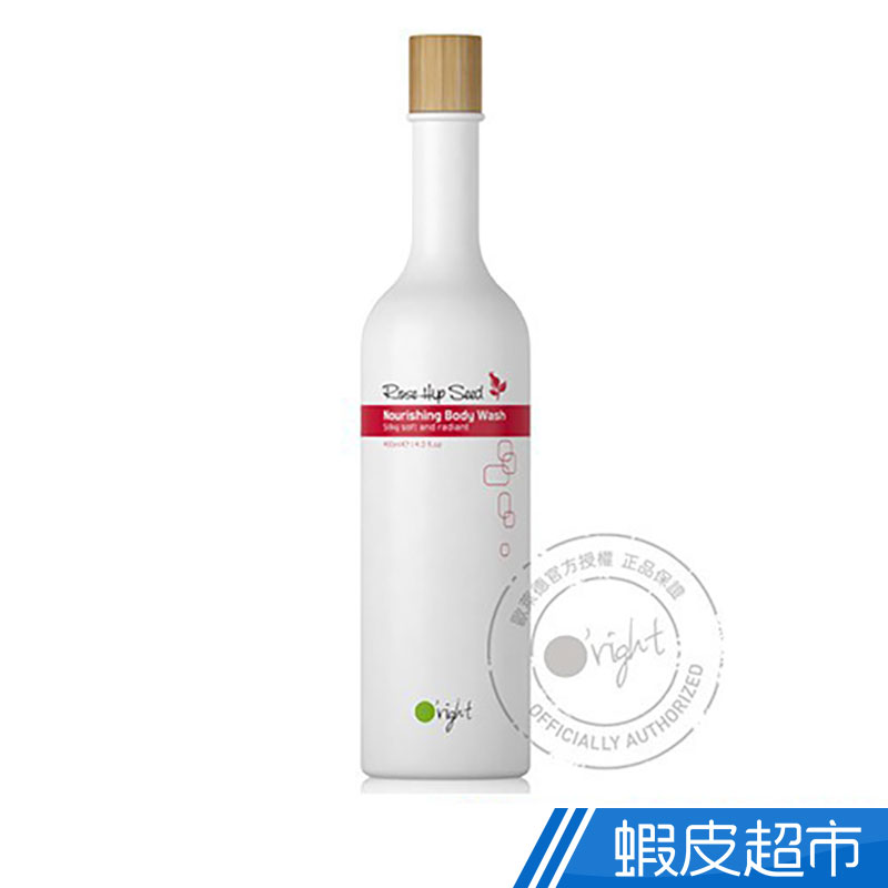 O'right 歐萊德  玫瑰果潤澤沐浴乳400ml（乾性肌膚）  現貨 蝦皮直送