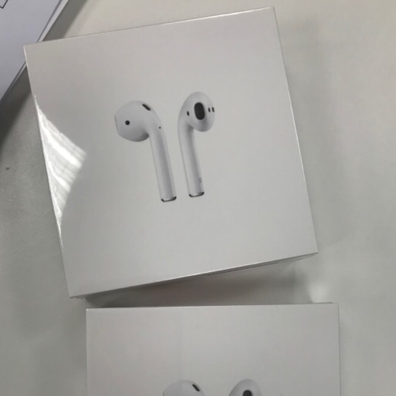 Apple AirPods 第二代 2019 無線充電盒 台灣公司貨 無線耳機 全新未拆