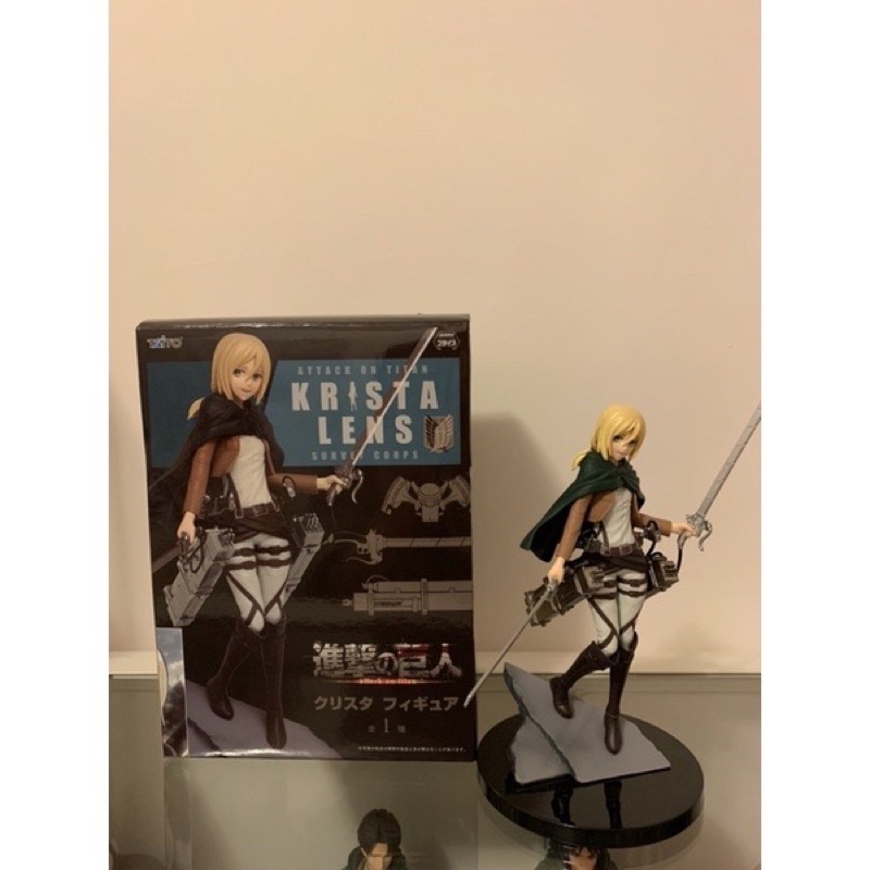 金證 TAITO 現貨 日版 女王 希絲特莉亞·雷斯 / 克里斯塔·連茲 進擊的巨人 公仔 模型