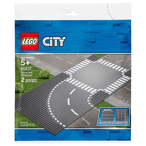 [台南 益童趣] LEGO 60237 城鎮系列 彎道和十字路口