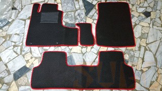 SUGO汽車精品 本田 HONDA CRV 3/3.5代 專用蜂巢式腳踏墊