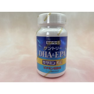 Suntory三得利 魚油 DHA&EPA+芝麻明E(120錠)