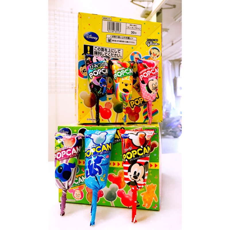 《現貨快速出貨》日本暢銷零食 Glico 固力果 迪士尼棒棒糖 零售/整盒 聖誕小禮