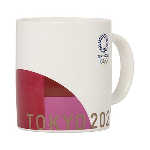 日本製 東京奧運 馬克杯 250ml藍色圖案 東奧 紀念品週邊官方商品 預估商品到貨需3週