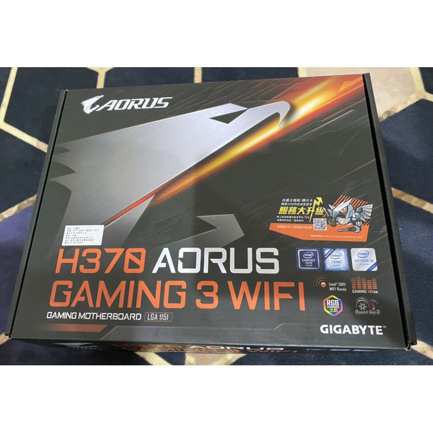 全新 H370 AORUS GAMING 3 WIFI