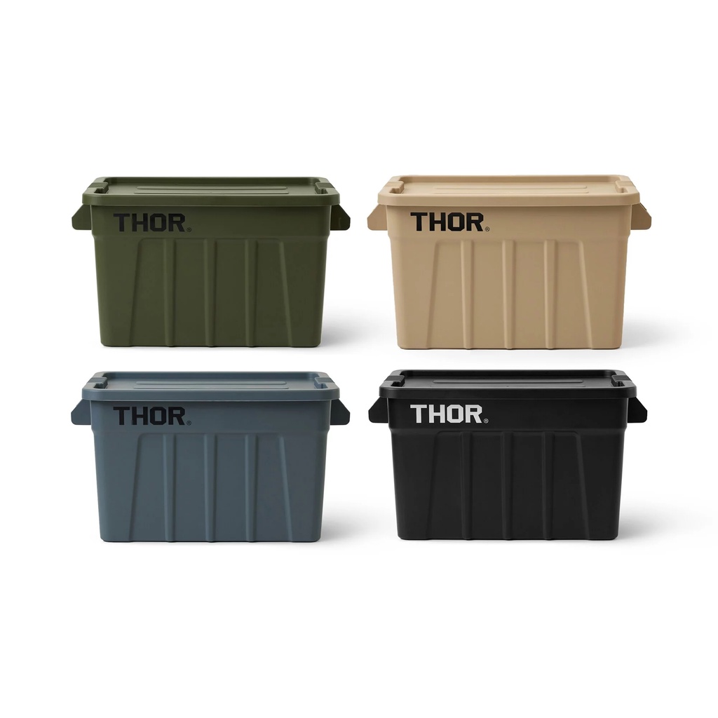 DETAIL Thor Large Totes With Lid 75 L (四色)多功能層疊方形收納箱