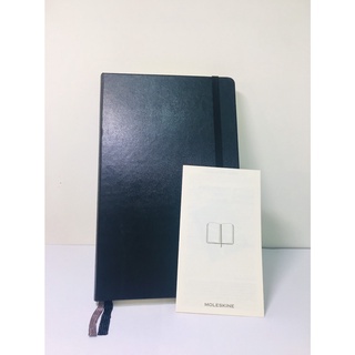 MOLESKINE 經典硬殼筆記本 (L型) 加量型-點線黑