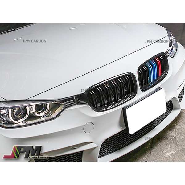 全新 BMW F30 3系列 M3 LOOK 亮黑三色 雙線Grille 水箱罩 大鼻頭 水箱護罩