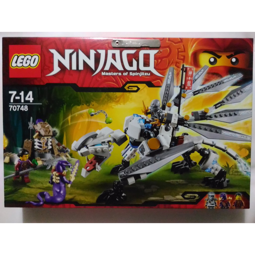 全新未拆封~有現貨 LEGO 樂高 70748 鈦龍 旋風忍者系列 NinjaGo 台樂公司貨