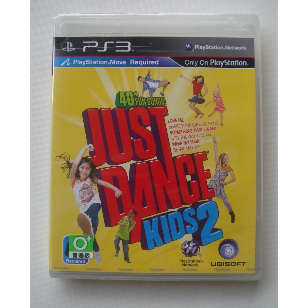全新PS3 舞力全開 兒童版2 英文版(MOVE) Just Dance Kids 2