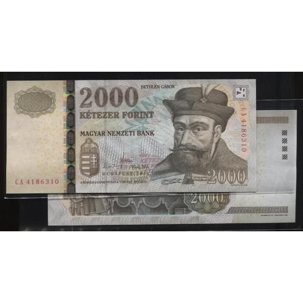 HUNGARY（匈牙利紙幣）,P198,2000-FORINT,2013,品相全新UNC
