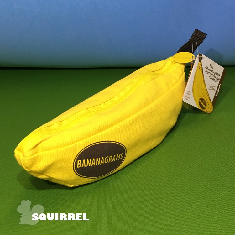 【Squirrel思果桌遊】正版💕香蕉拼字 bananagrames 英語拼字 獲獎遊戲 繁體中文版 正版桌遊