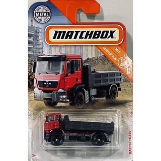 美泰matchbox火柴盒 卡車 MAN TGS 18.440 砂石車