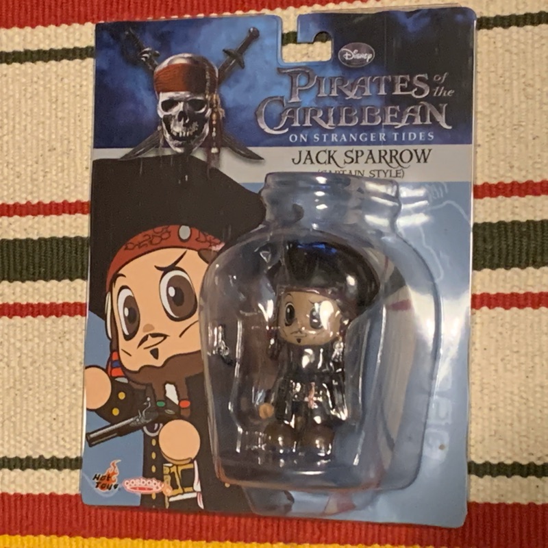 全新絕版 Hot Toys  cosbaby Disney Jack Sparrow 迪士尼 神鬼奇航