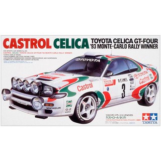 神通模型 田宮 TAMIYA 24125 1/24 豐田 TOYOTA Castrol Celica (93蒙特卡洛拉力