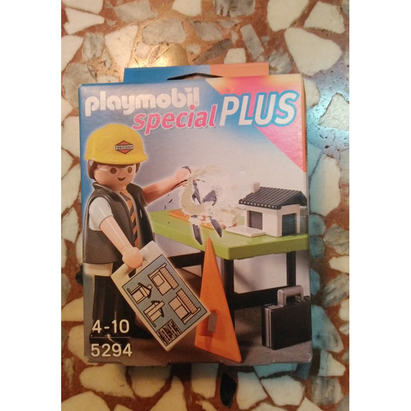 Peggy6693玩具商舖～PLAYMOBIL 5294建築師 設計～特價中