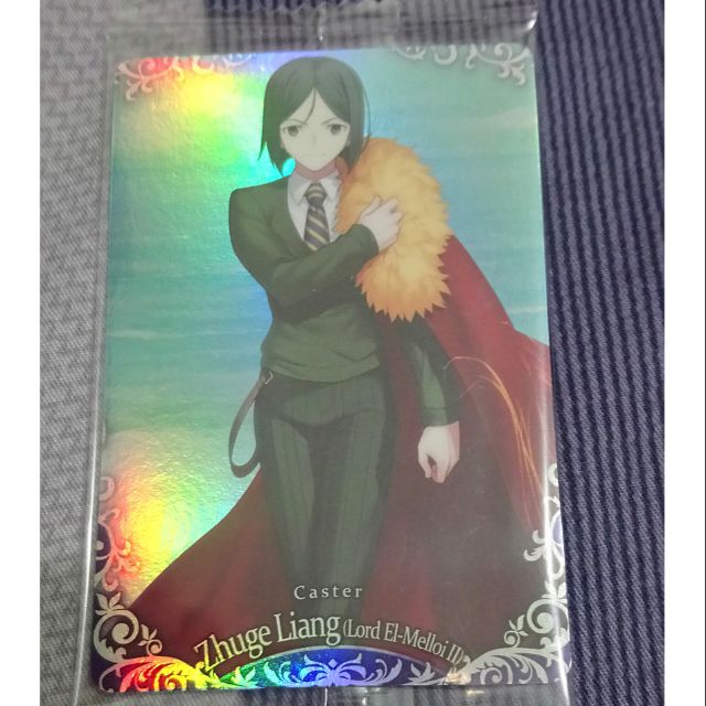 隱藏韋伯孔明fate Grand Order Fgo 食玩威化餅威化餅卡復刻n R Sr Ssr 蝦皮購物