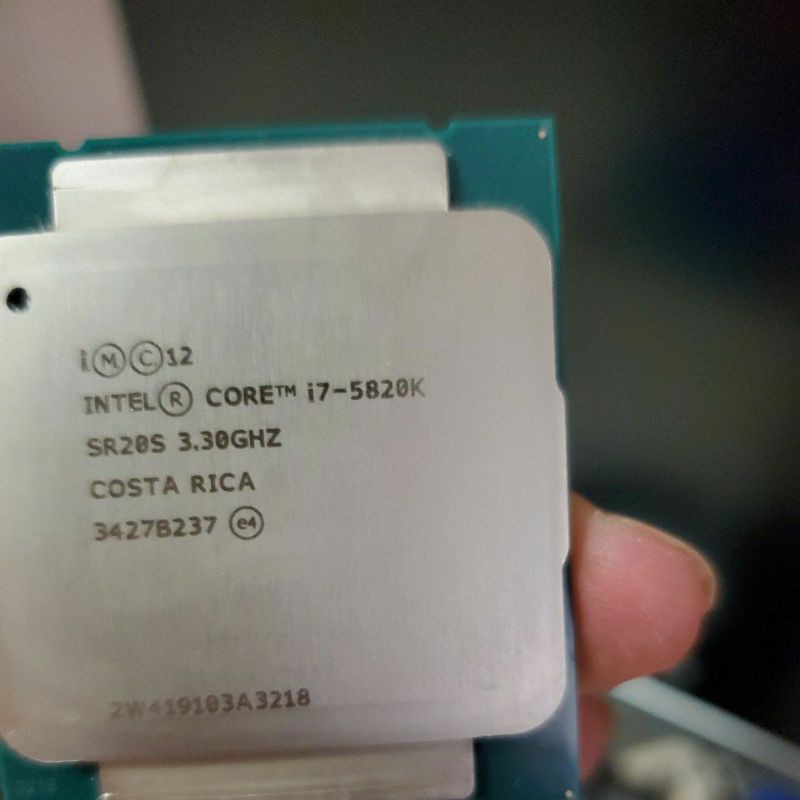 Intel 2011-3 Intel Core i7 5820K 3.3G / X99 用