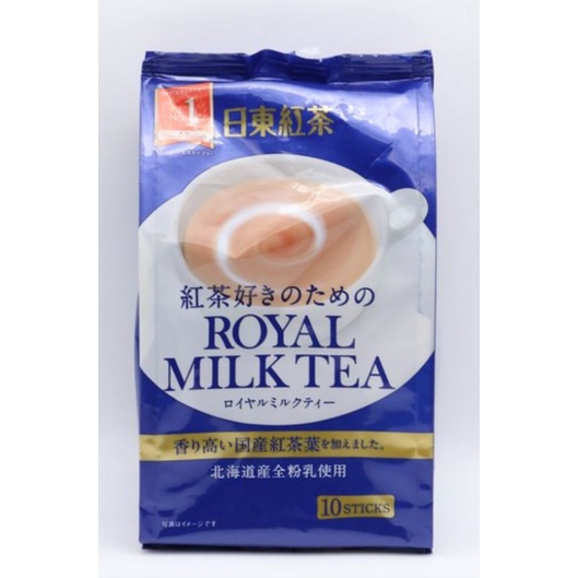 現貨 日東紅茶 皇家奶茶 14g×10條