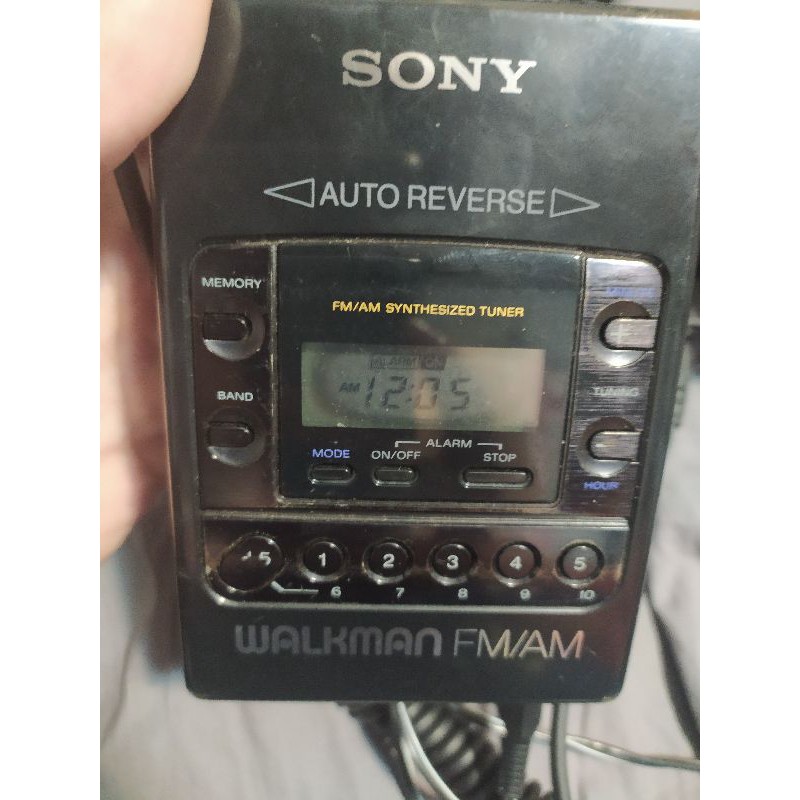 sony walkman wm-f2081 卡帶隨身聽 早期隨身聽 日本製