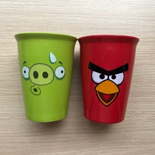 7-11聯名憤怒鳥雙層陶瓷杯 AngryBirds 陶瓷杯 杯子 馬克杯 水杯