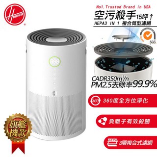 【美國HOOVER】360度即時監控過濾空氣清淨機mini(HA-AMM-TWA)