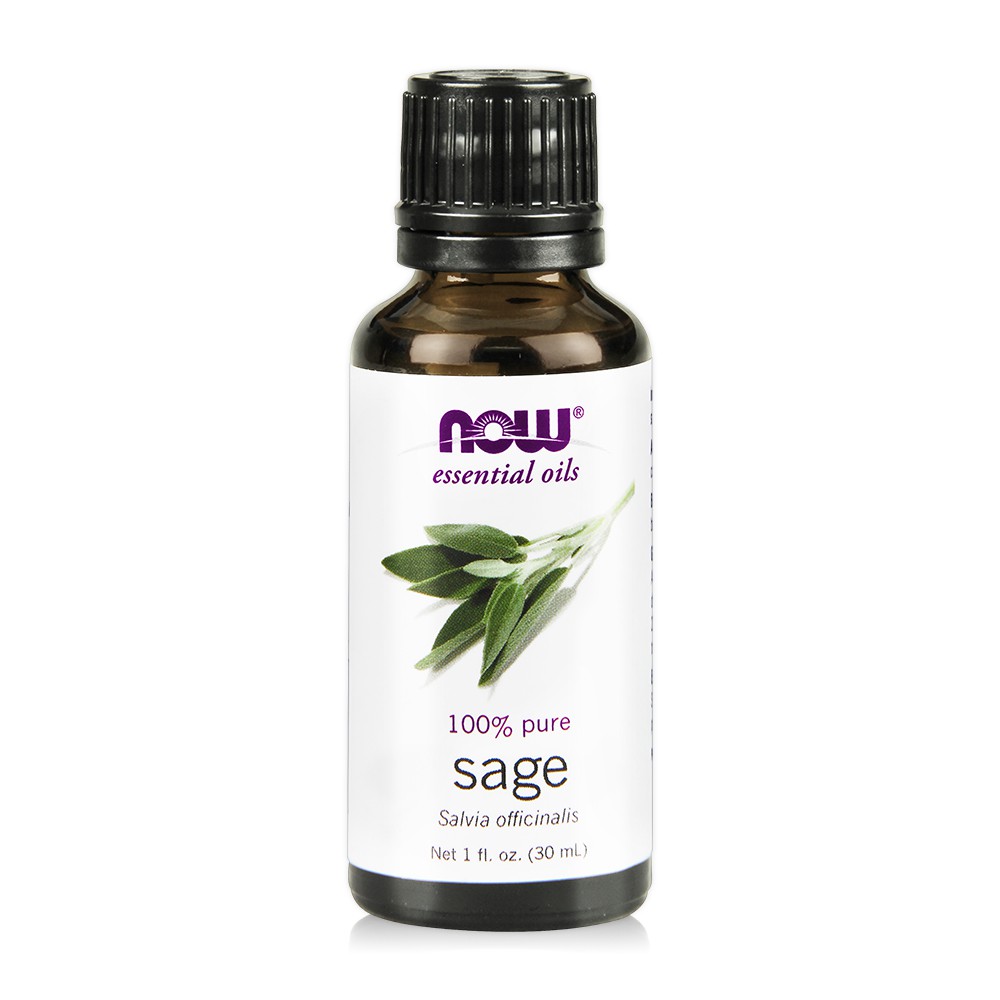 【NOW】Sage Oil 鼠尾草純精油(30 ml) /美國原瓶原裝/香氛/淨化