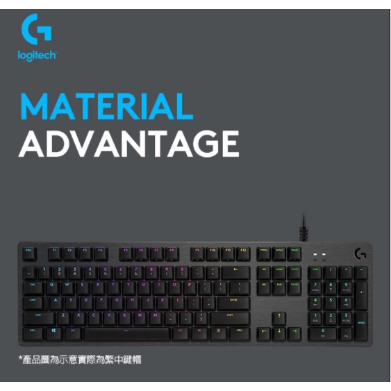 強強滾~羅技 G512 RGB 機械遊戲鍵盤(青軸)