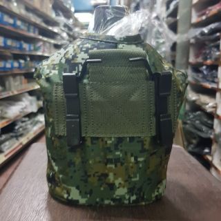 登山用水壺 軍用白鐵水壺套組 不鏽鋼軍用水壺(含杯含水壺套) 國軍 陸軍 水壺套