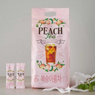 韓國熱賣no Brand Lemon Peach Tea 檸檬紅茶桃子紅茶沖泡茶包 蝦皮購物