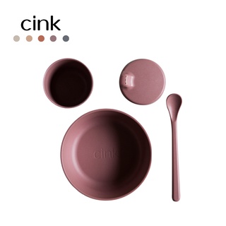 瑞典CINK 幼兒餐具組 露營美學餐具 【莓紫款】