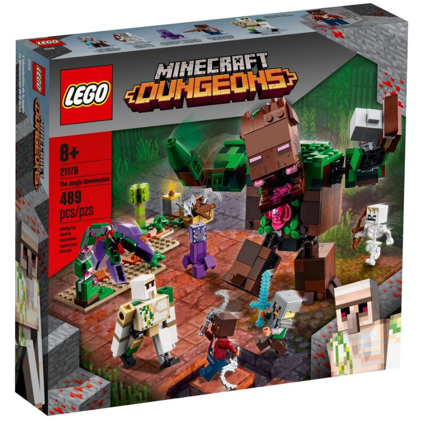 ［想樂］全新 樂高 LEGO 21176 Minecraft 叢林惡物