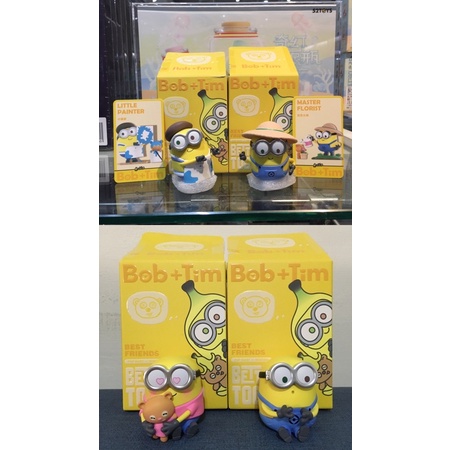 《正版》POP MART 泡泡瑪特 小小兵 MINIONS Bob Tim 形影不離 系列 盲盒 盒玩