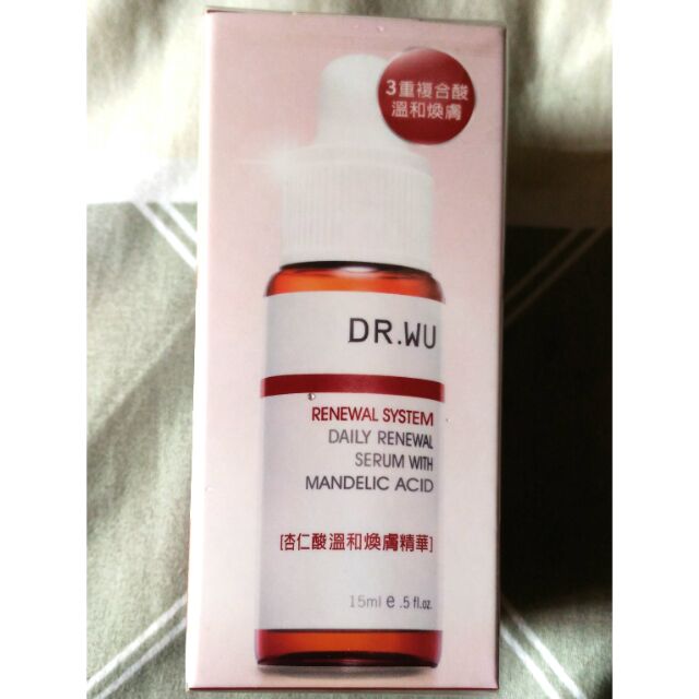 Dr.wu 杏仁酸溫和煥膚精華Plus 15ml